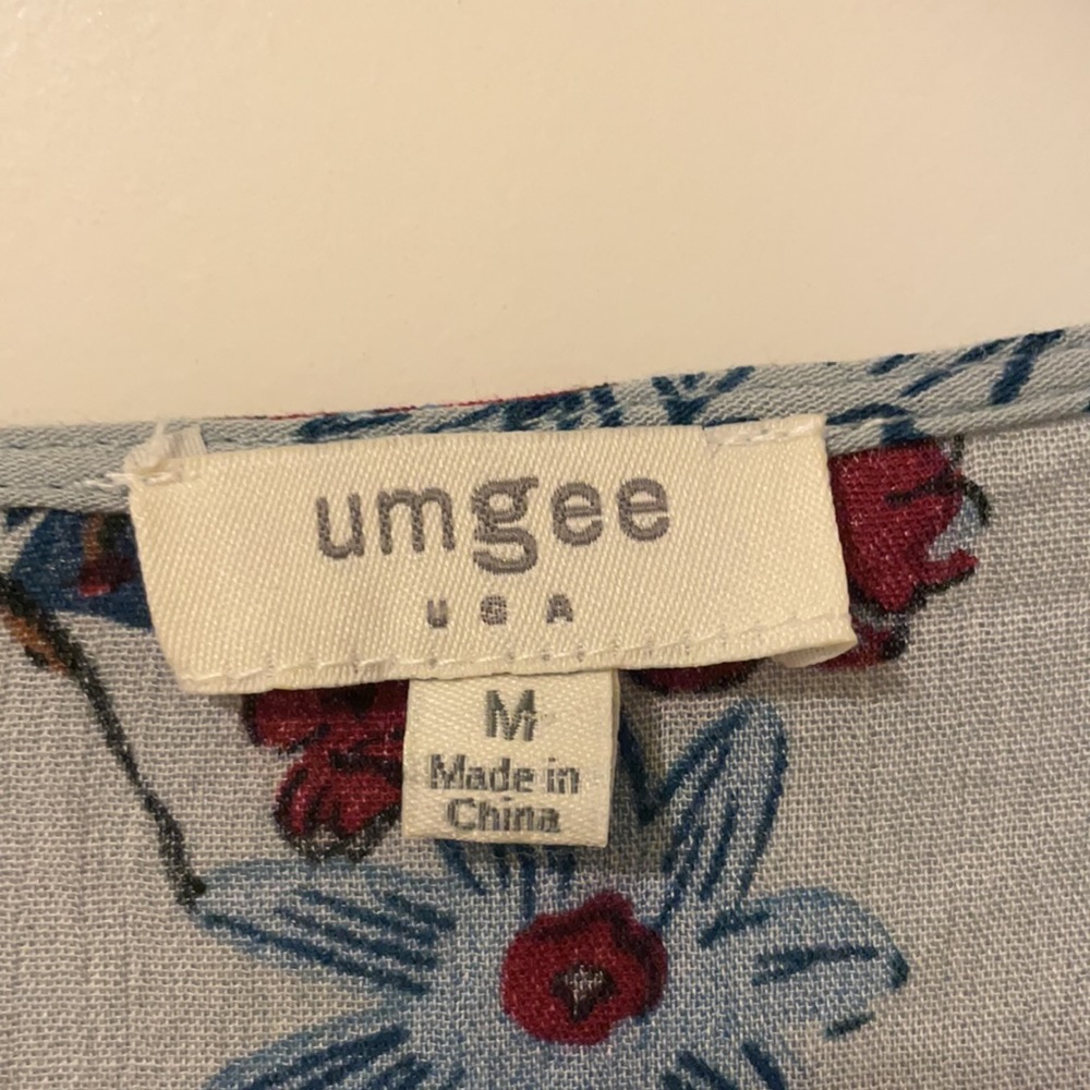 Umgee Multicolor Floral Patchwork Maxi Dress - image 4